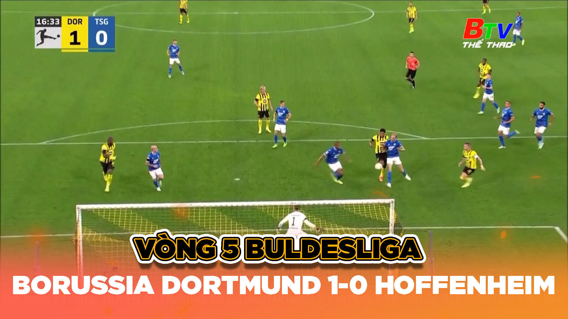 Vòng 5 Bundesliga: Borussia Dortmund 1-0 Hoffenheim